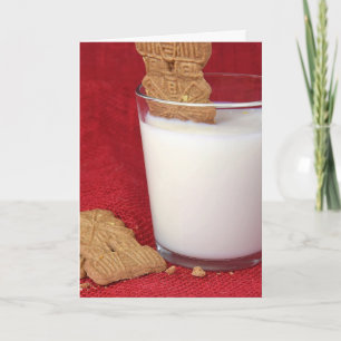 Birthday windmill cookie in milk card