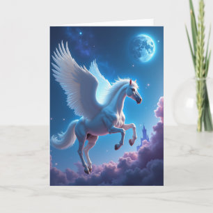 Birthday Winged Horse Card