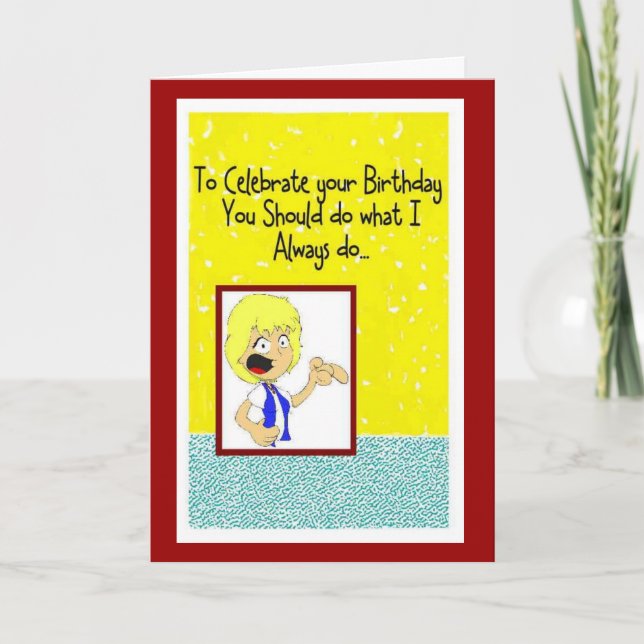 Birthday Wisdom Card (Front)