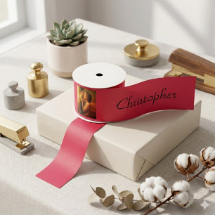 Birthday Wish Custom Name Satin Ribbon