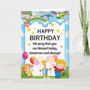 BIRTHDAY WISH KIDS CARD