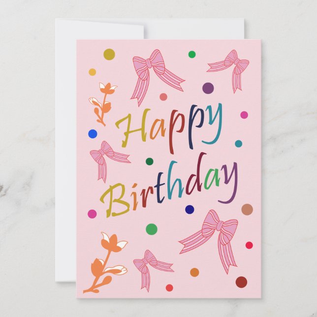 Birthday wishes (Front)