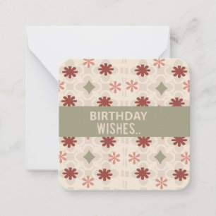Birthday Wishes Card