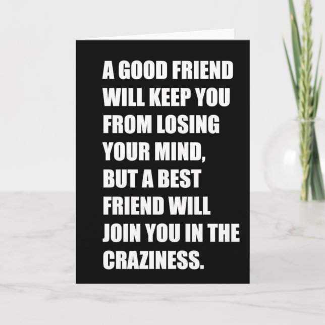 BIRTHDAY WISHES FOR A *BEST FRIEND* IN ALL WAYS CARD (Front)