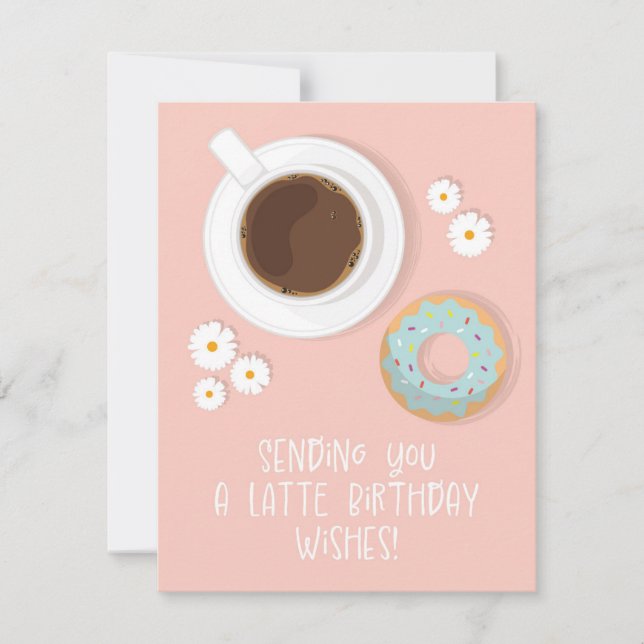 Birthday Wishes Holiday Card (Front)