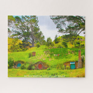 Birthday Wishes Mata Mata New Zealand Jigsaw Puzzle