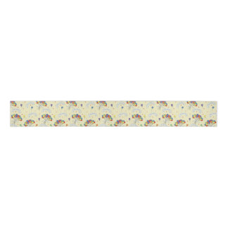 Birthday Wishes - Pastel Yellow Grosgrain Ribbon