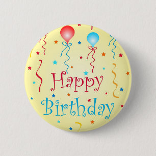 Birthday wishes - Pin button