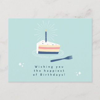 Birthday Wishes Postcard
