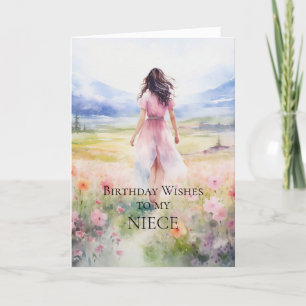 Birthday Wishes To My Niece Card