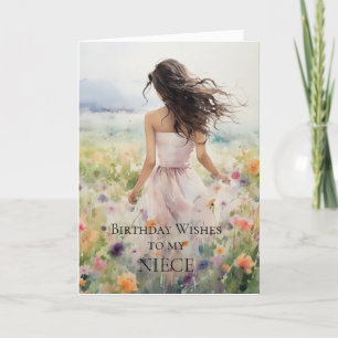 Birthday Wishes To My Niece Card