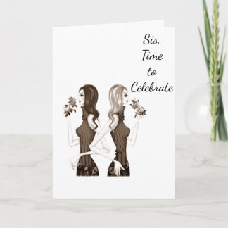 BIRTHDAY WISHES TO MY ***SISTER*** CARD