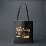Birthday Witch Halloween Birthday Tote Bag<br><div class="desc">Birthday Witch Halloween Birthday</div>