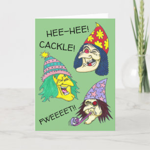 Birthday Witches Card