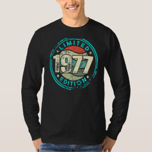 Birthday with and born in 1977 vintage T-Shirt