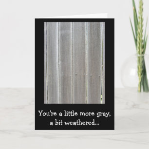 Birthday Wood Card