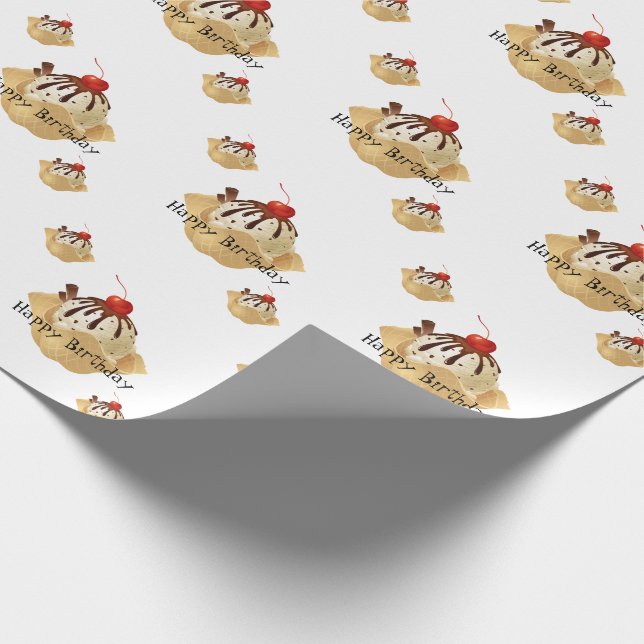 Birthday Wrapping Paper (Corner)