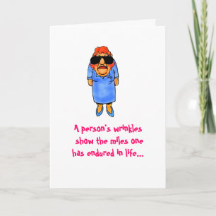 Birthday Wrinkles Card