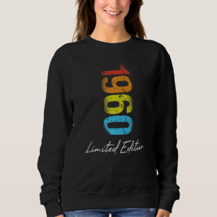 Birthday Year 1960 Used Grunge Vintage Sweatshirt