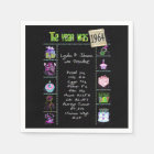 Birthday Year 1964 Party Paper Napkin