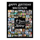 Birthday Years In the Making 59 Photo Collage