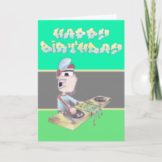 BIRTHDAYcard spangleMASSIVE I TOONS Card