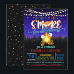 Birthdays Are S'more Fun with Friends Invitation B<br><div class="desc">Perfect Invitation to celebrate the Special Birthday Honoree!</div>