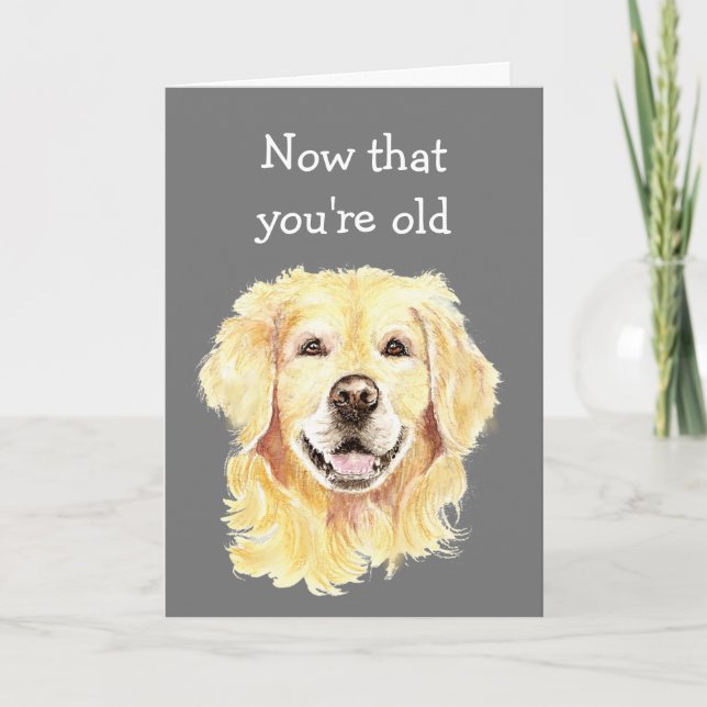 Birthdays Fun Senior Discount funny Card (Front)