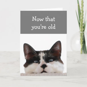 Birthdays Turn Down Music  Fun Old Timer Card