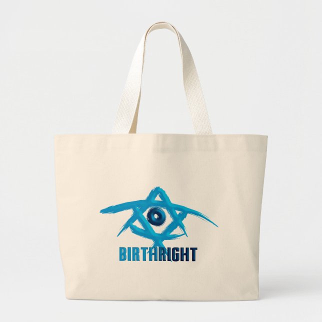 Birthright Large Tote Bag (Front)