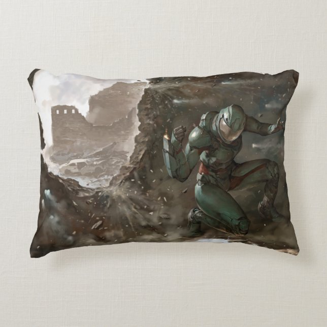 Birthright Throw Pillow (Front)