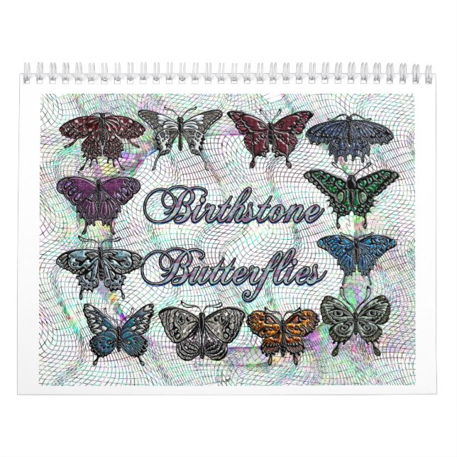 Birthstone Butterfly Calendar (Cover)
