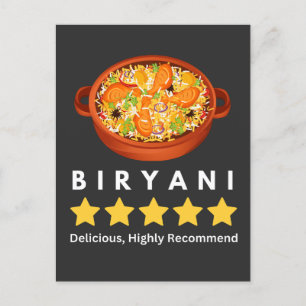 biryani lover T-Shirt Postcard