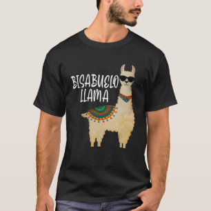 Bisabuelo Llama Spanish Great Grandpa Llama T-Shirt