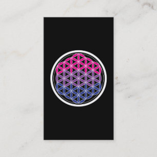 biSacred geometry Business Card