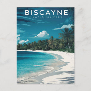 Biscayne National Park Beach Postcard