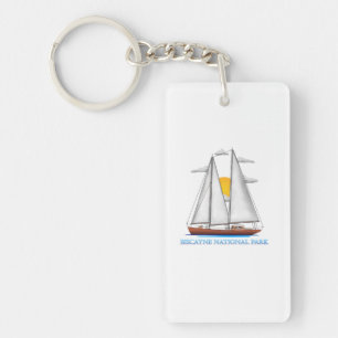Biscayne National Park Florida Coastal Nautical Sa Key Ring