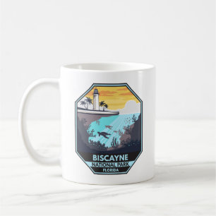 Biscayne National Park Florida Emblem Coffee Mug