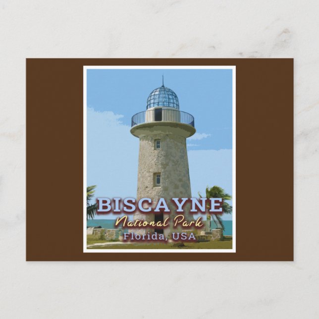 BISCAYNE NATIONAL PARK - FLORIDA USA - BOCA CHITA  POSTCARD (Front)