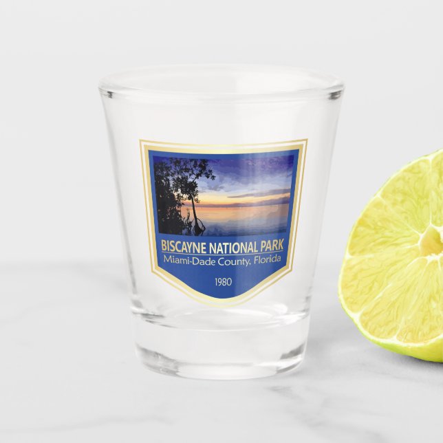 Biscayne National Park (PF2) Shot Glass (Front)