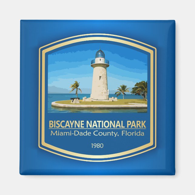 Biscayne National Park (PF) Magnet (Front)