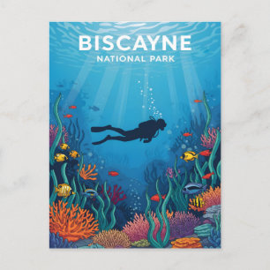 Biscayne national park postcard