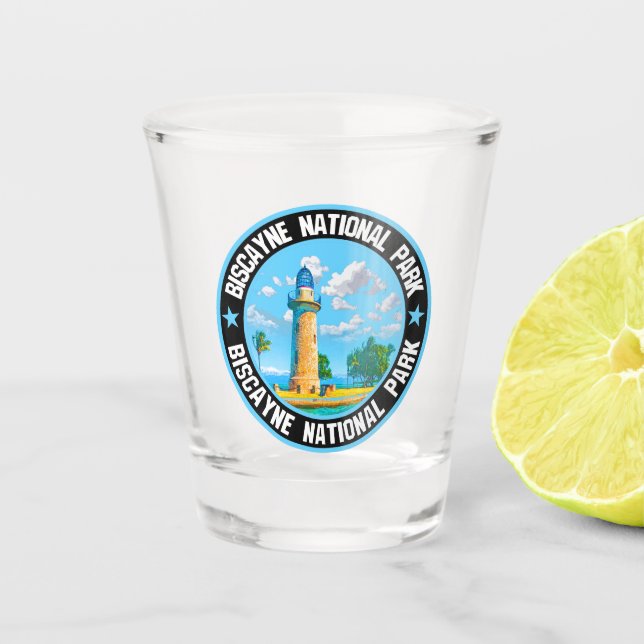 Biscayne National Park                             Shot Glass (Front)