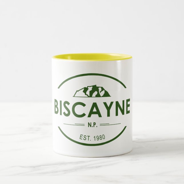 Biscayne National Park Two-Tone Coffee Mug (Center)