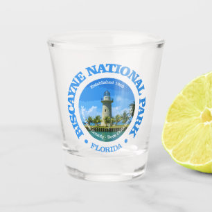 Biscayne NP (rd)2 Shot Glass