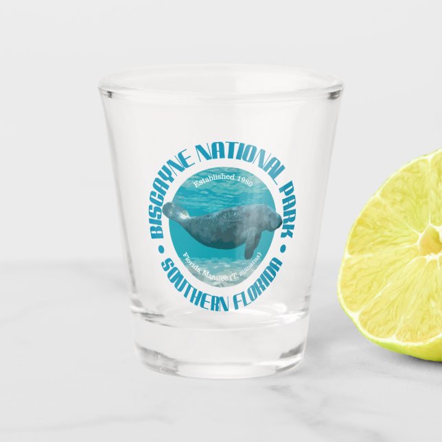 Biscayne NP Shot Glass (Front)