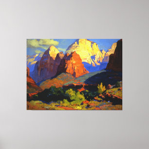 Bischoff - Zion Park Canvas Print