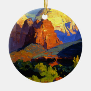 Bischoff - Zion Park Ceramic Tree Decoration