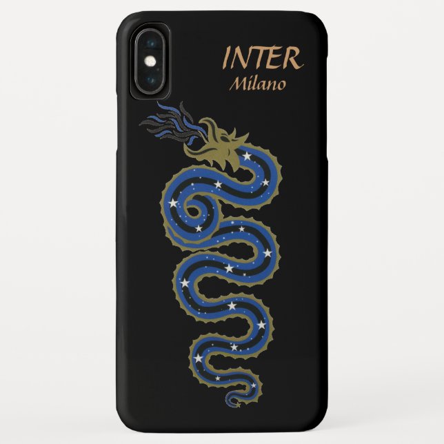 Biscione Nerazzurro, iphone Case (black) (Back)
