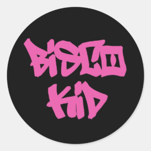 Bisco Kid 1 Round Sticker 08 (Sheet of 6)